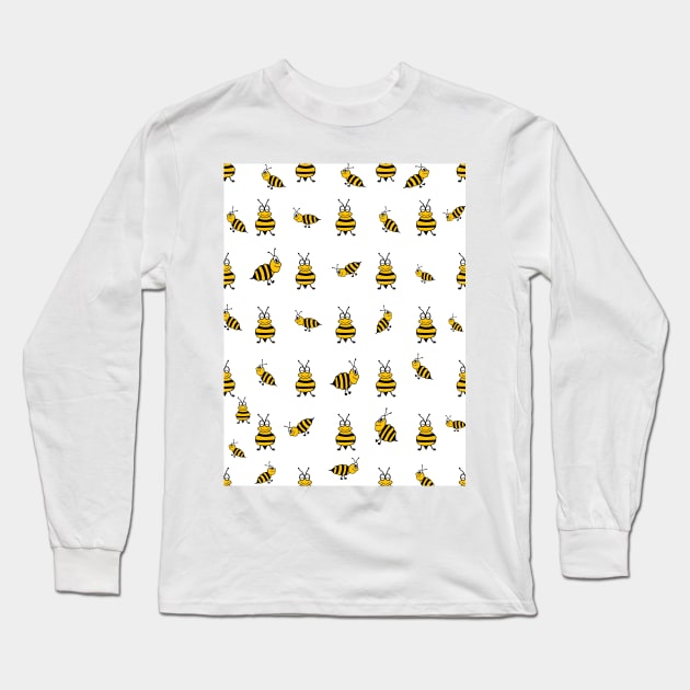 Whats The Buzz Long Sleeve T-Shirt by SartorisArt1